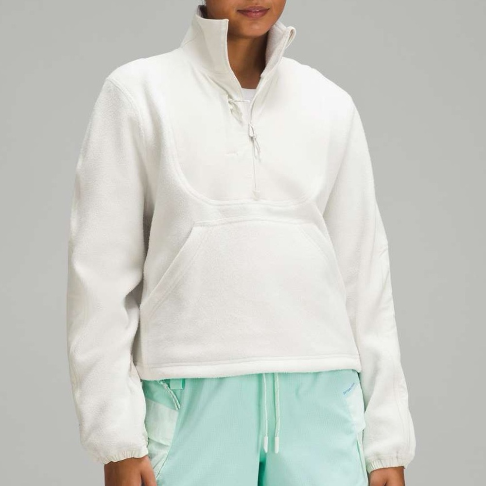 Lululemon fleece Ripstop hiking pullover half zip